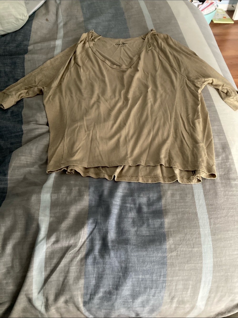 Chip & Pepper California Neutral Tan Tee - V-Neck